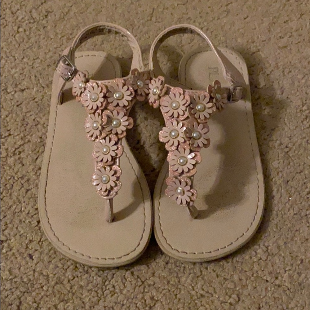 Size 9 toddler girl flats from children’s place
